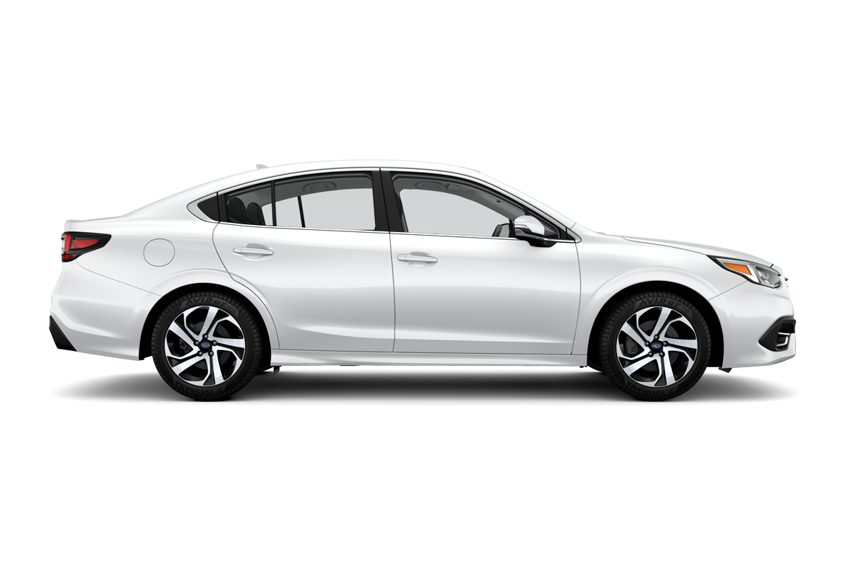 2022 Subaru Legacy in Crystal White Pearl.