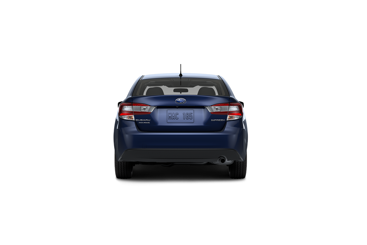 2021 Subaru Impreza in Dark Blue Pearl.