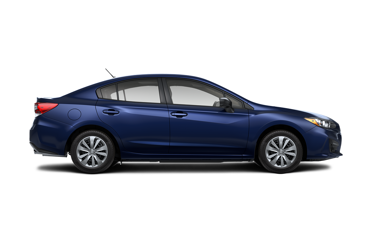 2021 Subaru Impreza in Dark Blue Pearl.