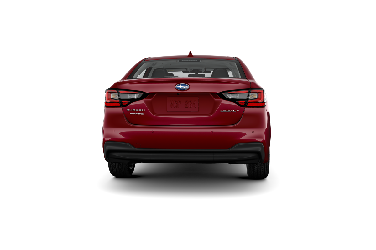 2024 Subaru Legacy in Crimson Red Pearl.
