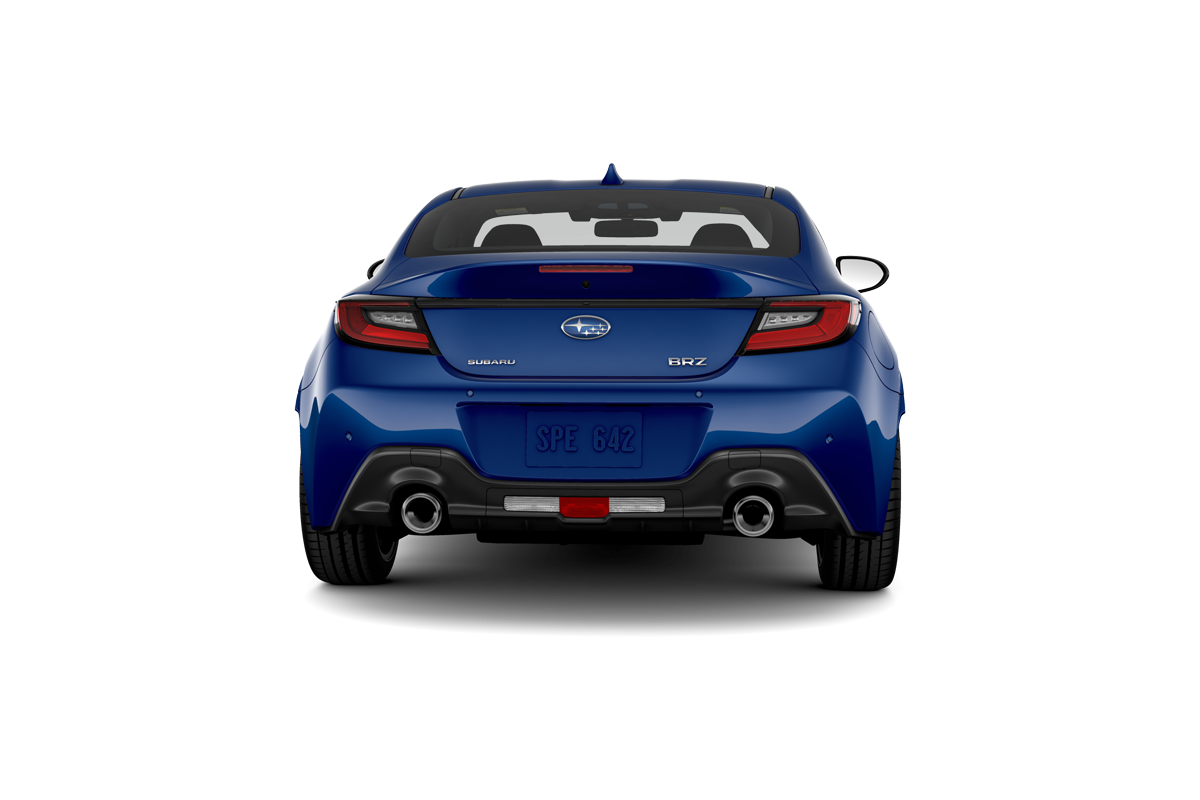 2023 Subaru BRZ in Sapphire Blue.