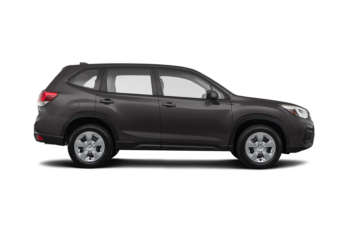 2021 Subaru Forester in Magnetite Gray Metallic.