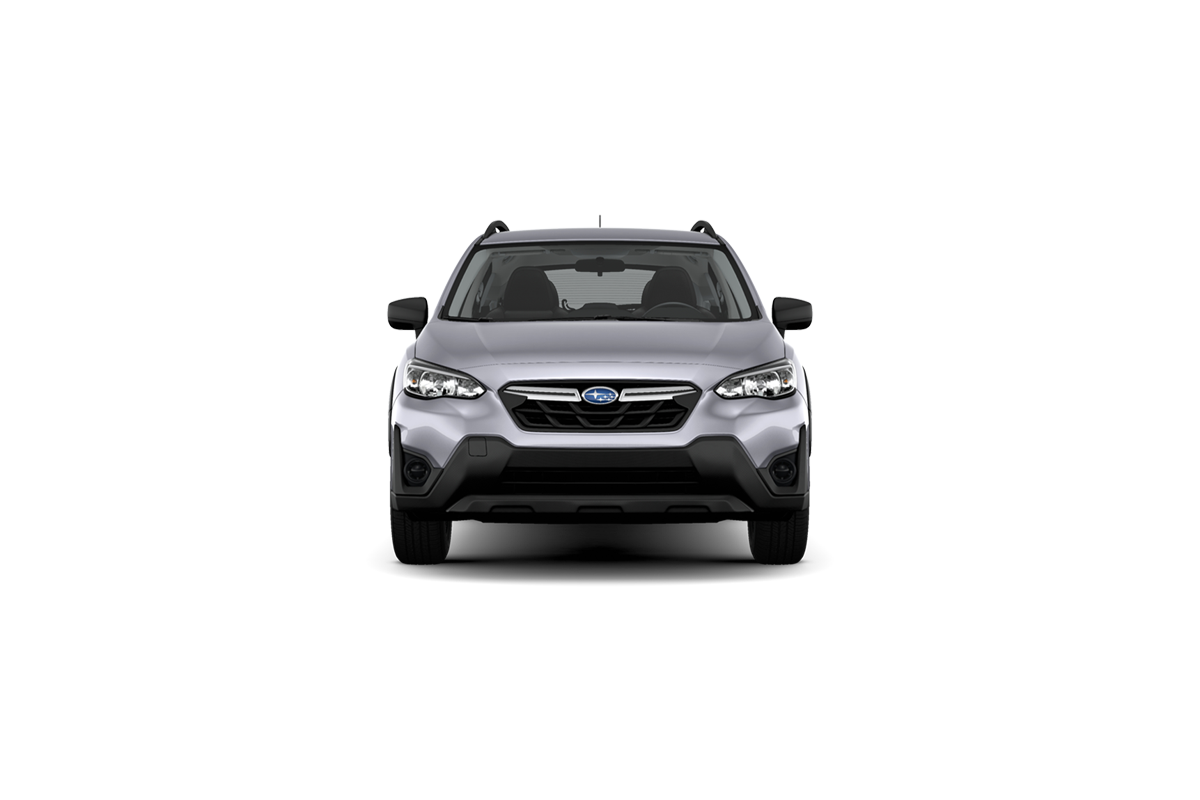 2021 Subaru Crosstrek in Ice Silver Metallic.