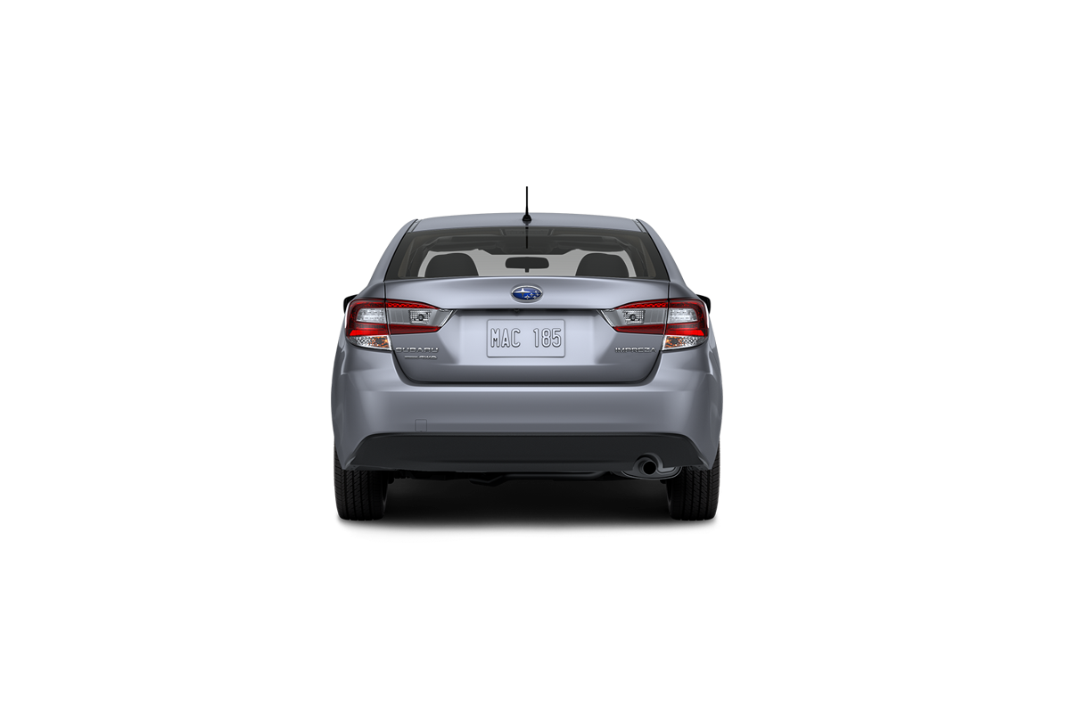 2021 Subaru Impreza in Ice Silver Metallic.
