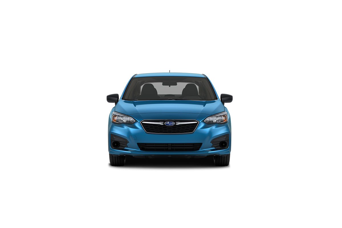 2021 Subaru Impreza in Ocean Blue Pearl.