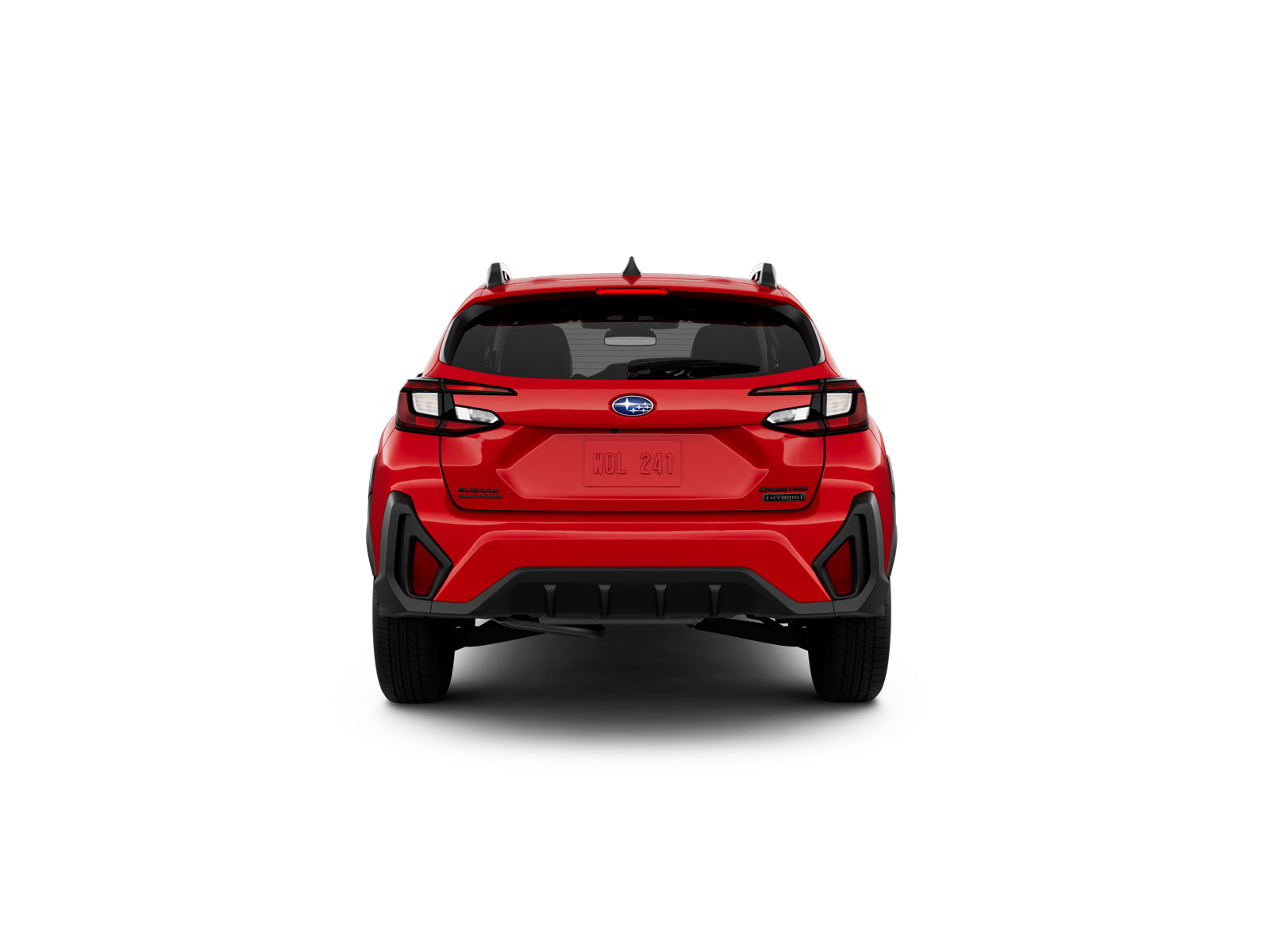 Three-sixty image of 2026 Crosstrek Hybrid in Pure Red