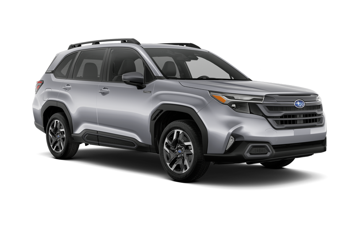 Three-sixty image of 2025 Forester Hybrid in Ice Silver Metallic