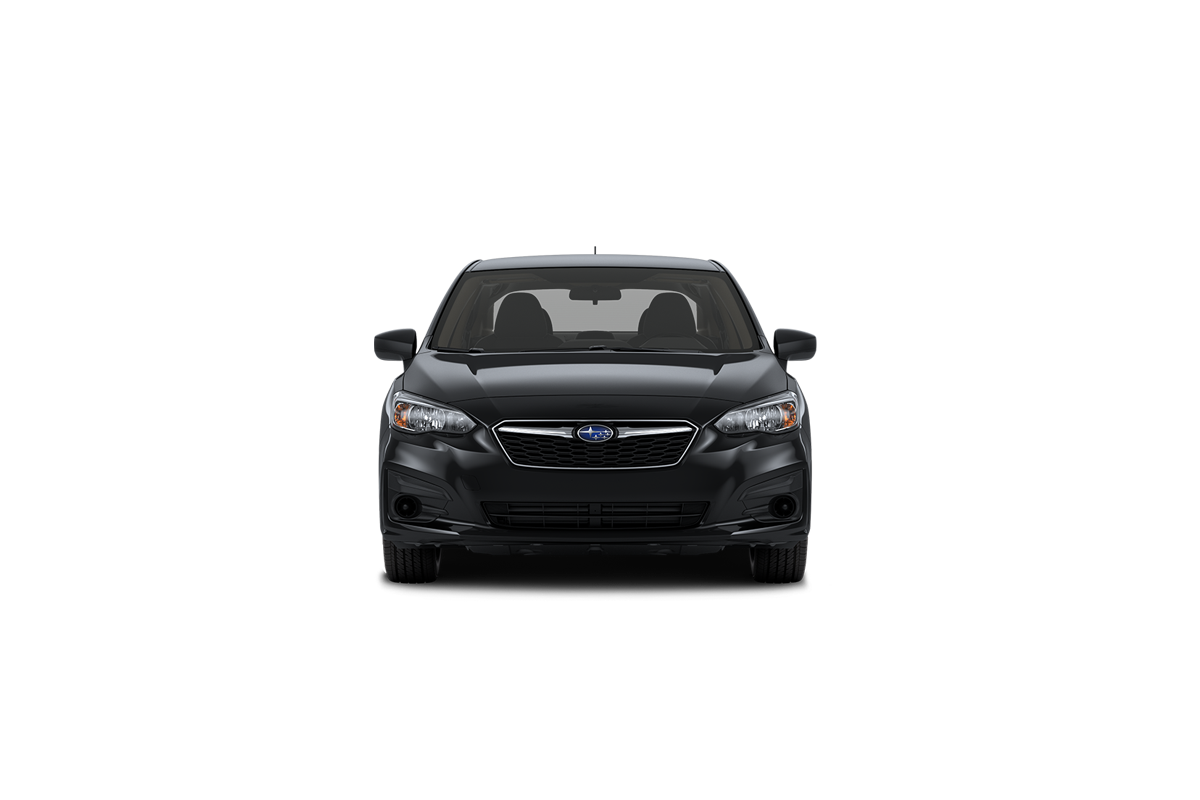2021 Subaru Impreza in Crystal Black Silica.
