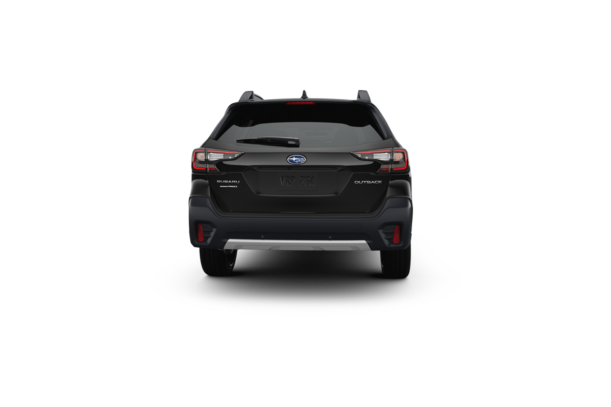 2021 Subaru Outback in Crystal Black Silica.