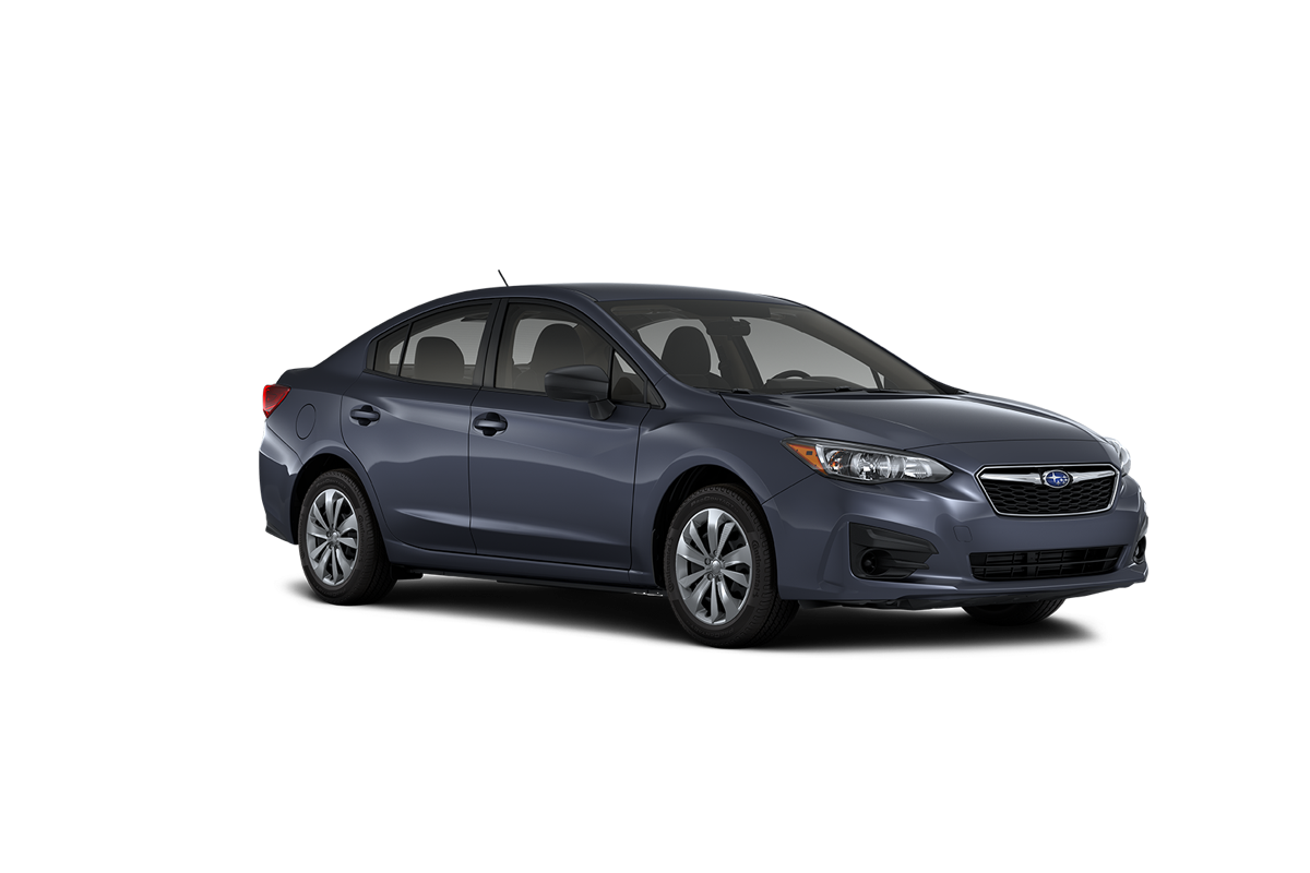 2021 Subaru Impreza in Magnetite Gray Metallic.