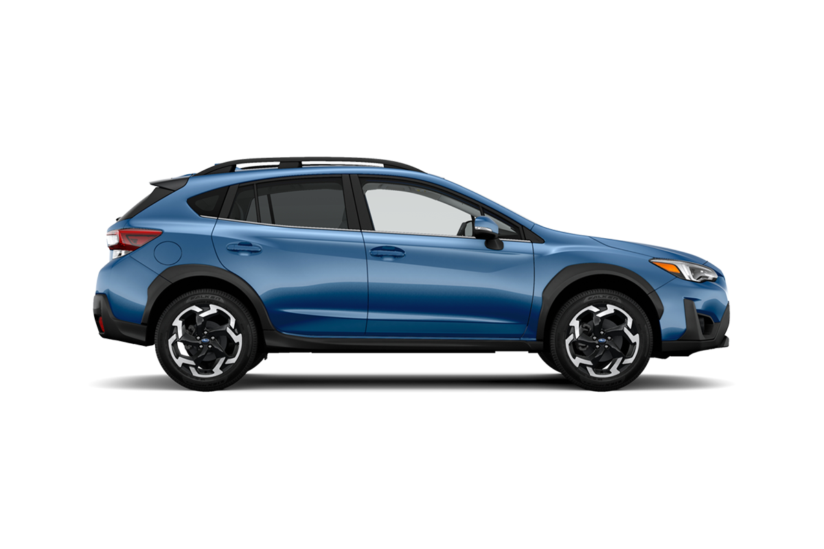 2023 Subaru Crosstrek in Horizon Blue.