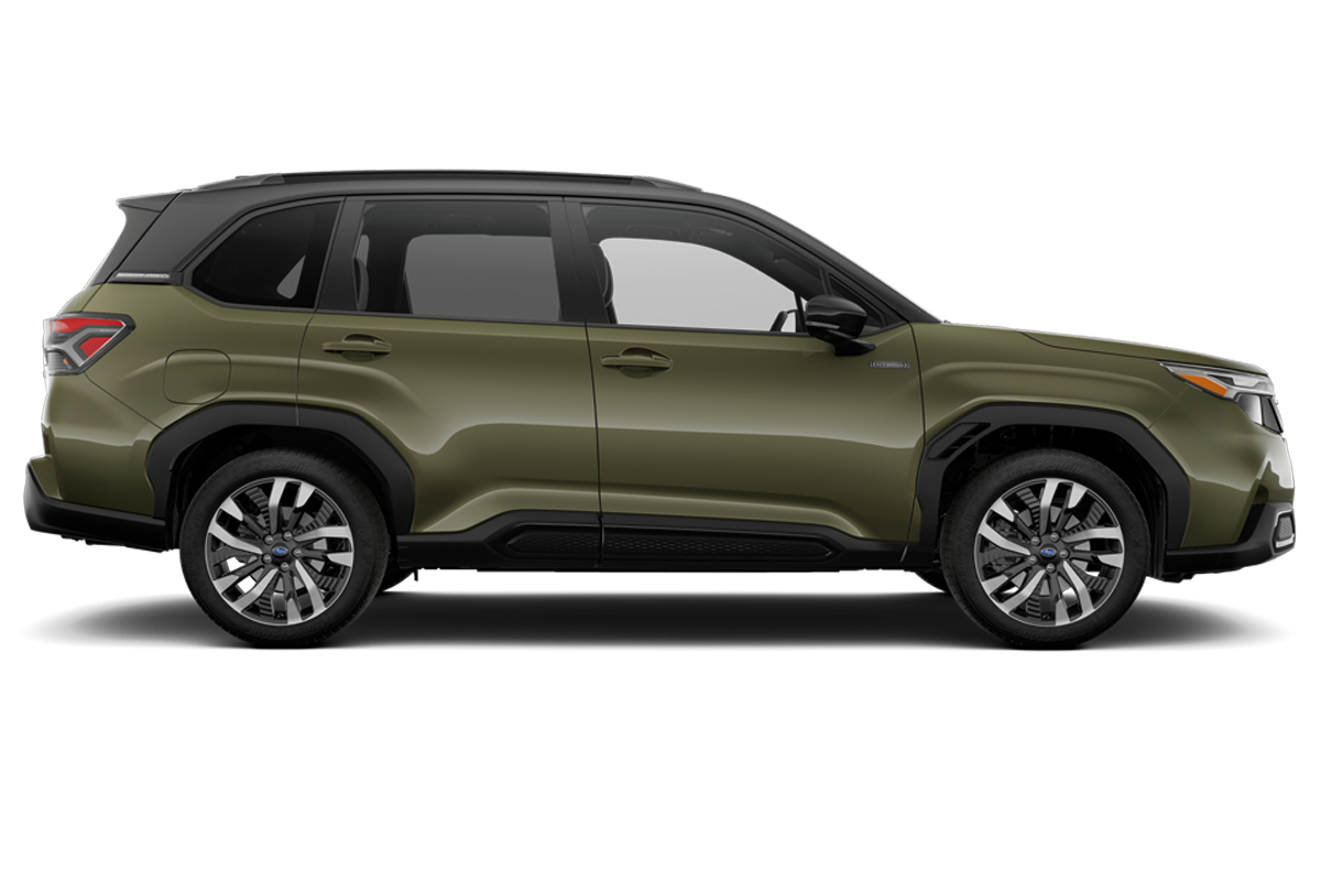 Three-sixty image of 2025 Forester Hybrid in Autumn Green Metallic Two Tone