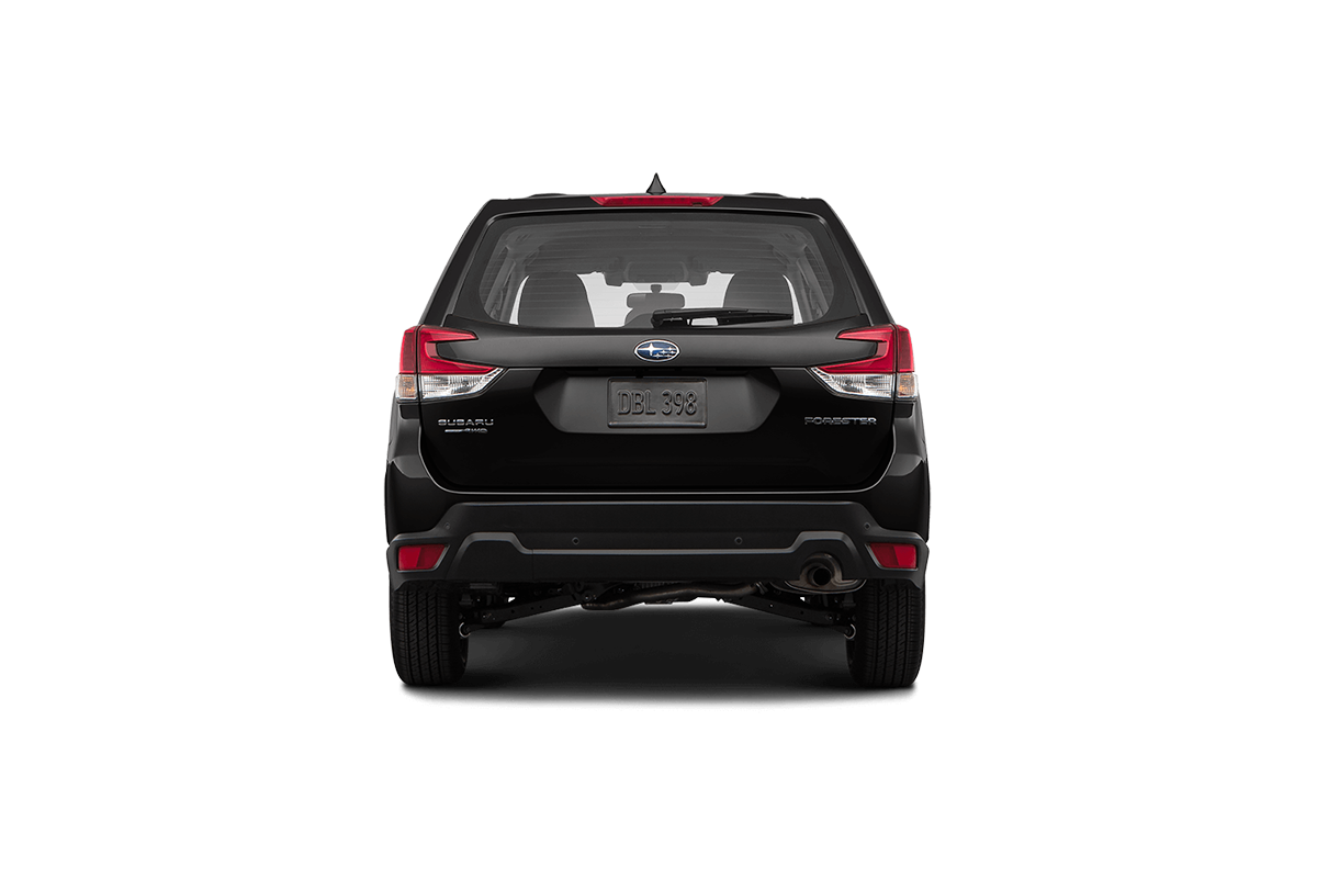 2021 Subaru Forester in Crystal Black Silica.
