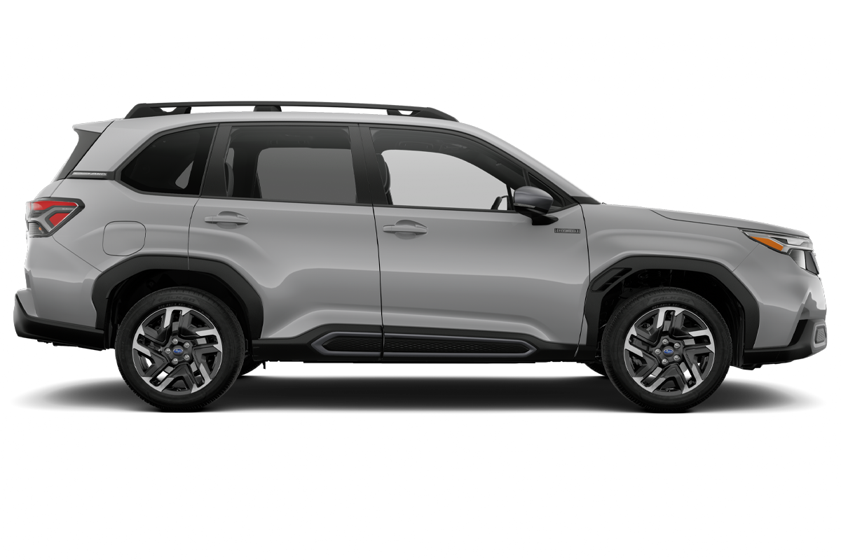 Three-sixty image of 2025 Forester Hybrid in River Rock Pearl