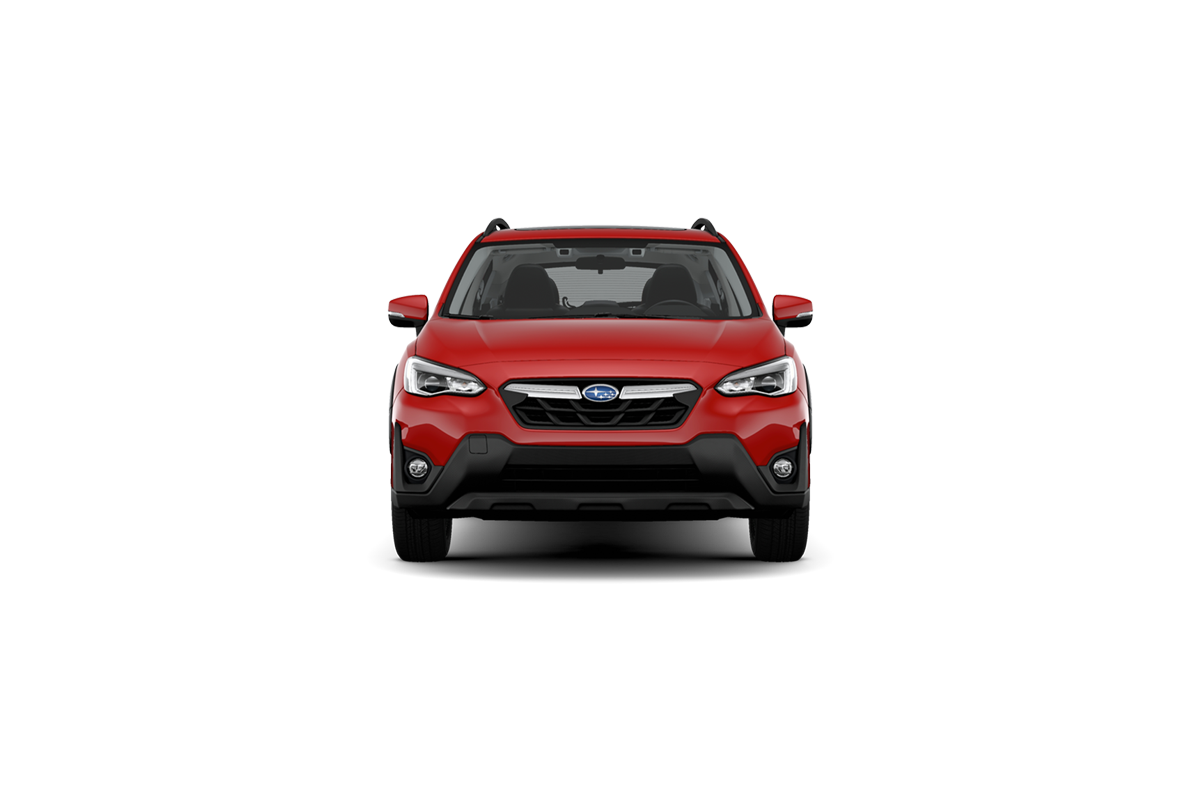 2023 Subaru Crosstrek in Pure Red.
