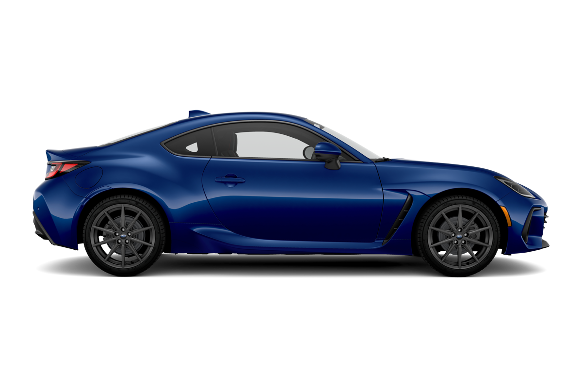 2023 Subaru BRZ in Sapphire Blue.