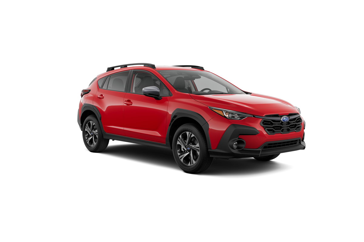 Three-sixty image of 2025 Crosstrek in Pure Red