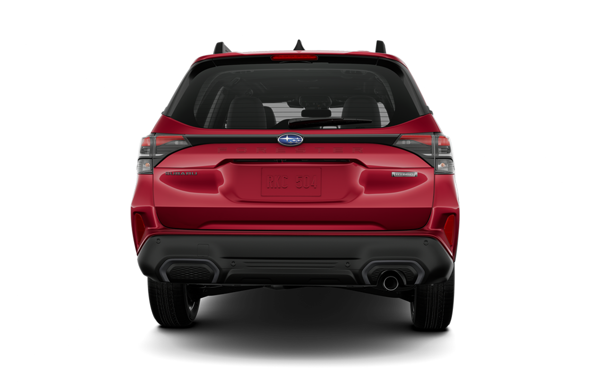 Three-sixty image of 2025 Forester Hybrid in Crimson Red Pearl