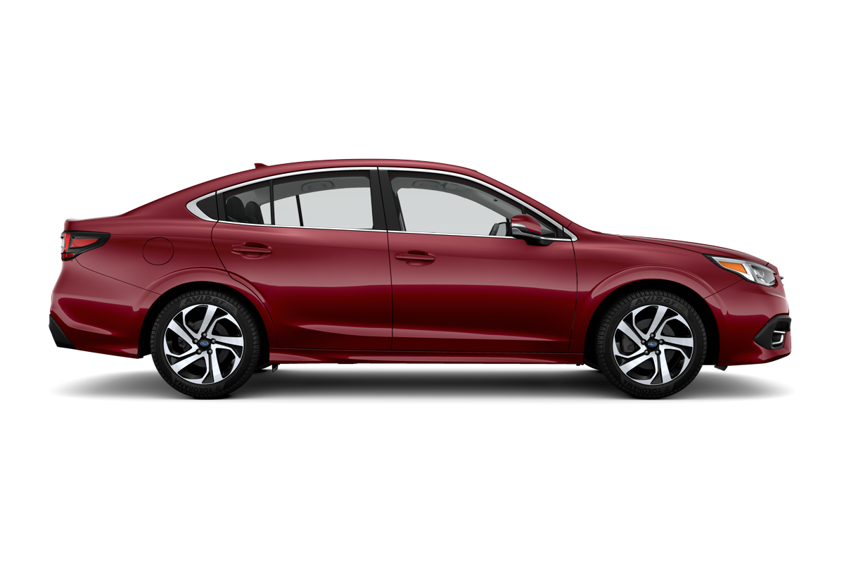 2022 Subaru Legacy in Crimson Red Pearl.