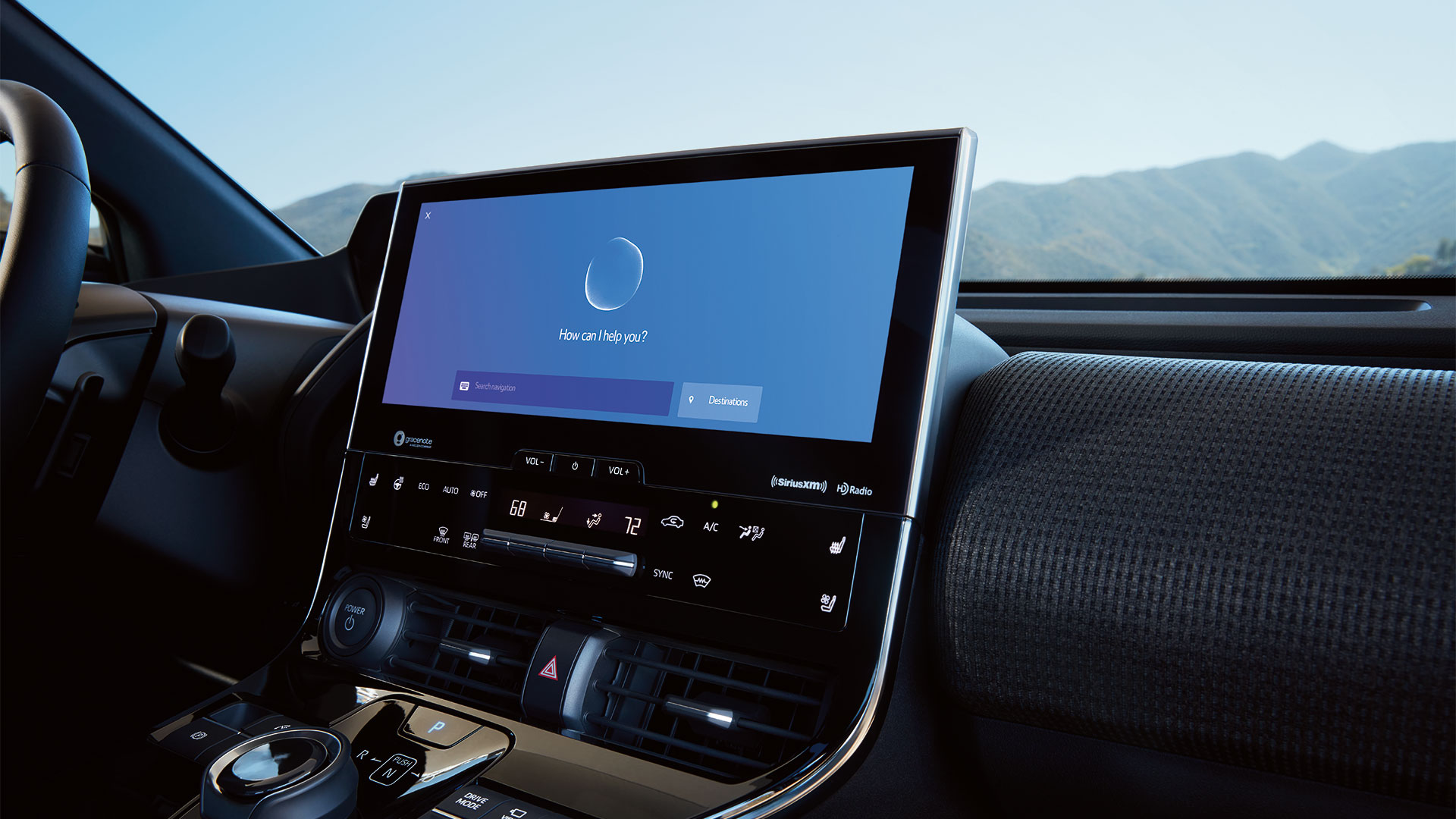 Intelligent Assistant prompted on touchscreen displa.