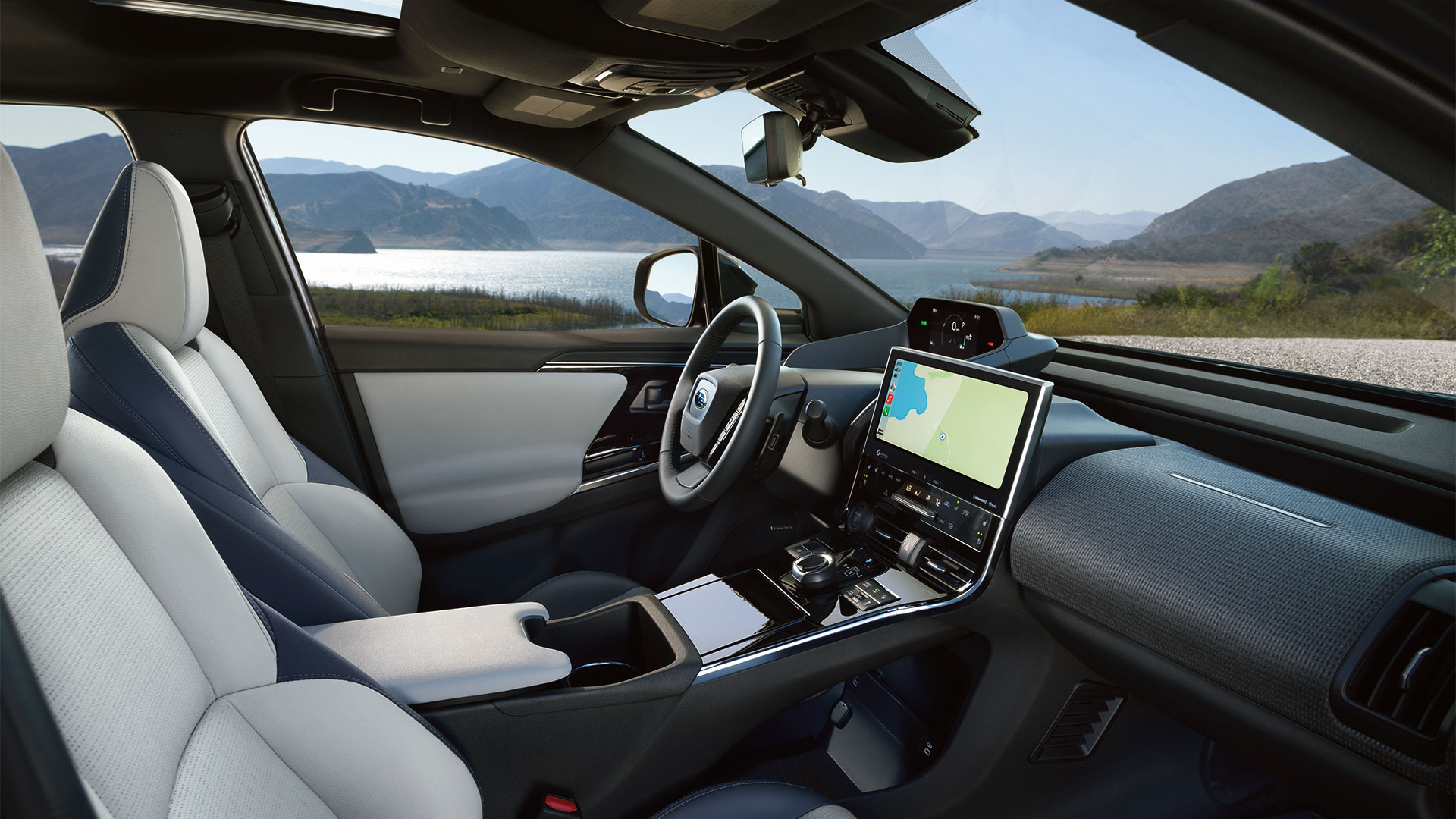 Solterra’s driver centered cockpit