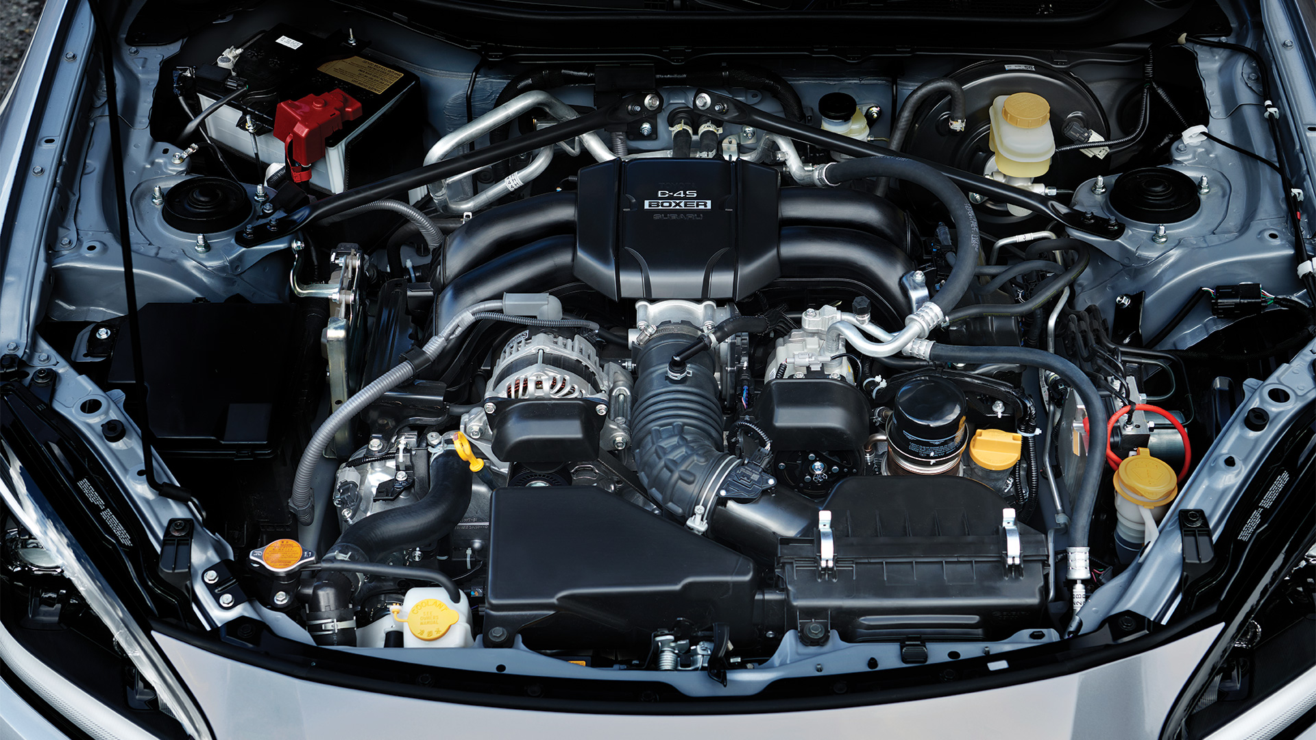 The BRZ’s SUBARU BOXER engine