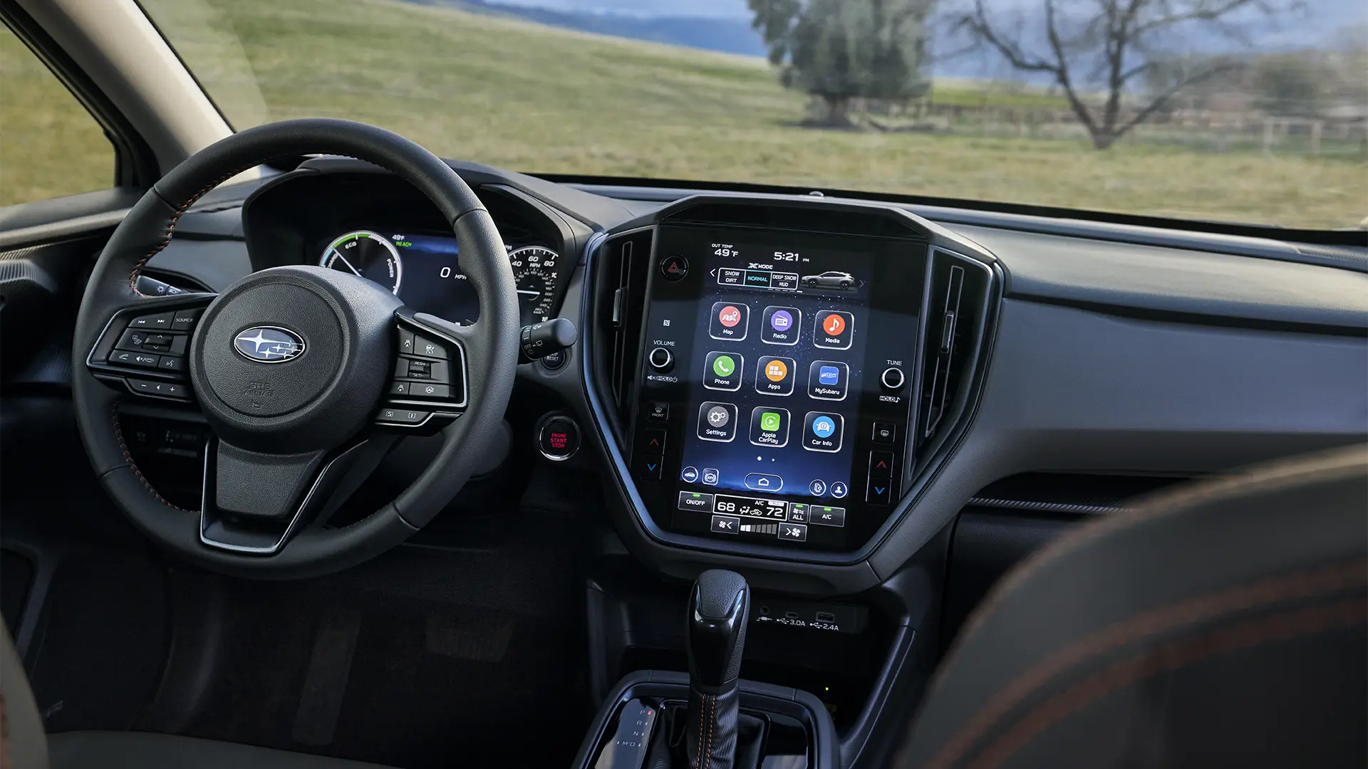 Crosstrek Hybrid multimedia display